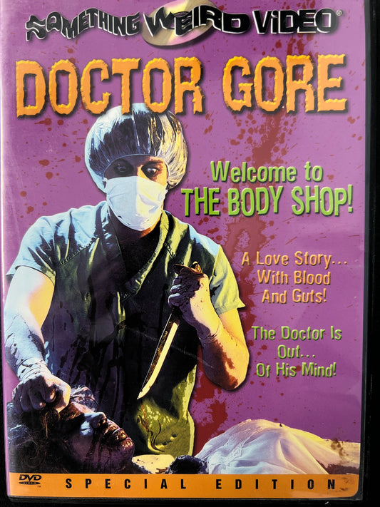 Something Weird Video Doctor Gore DVD