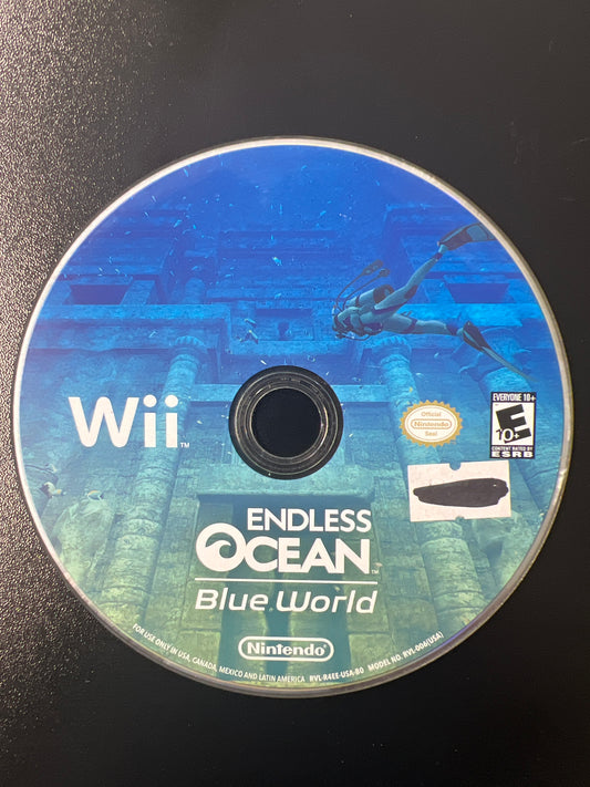 Endless Ocean Blue World Wii