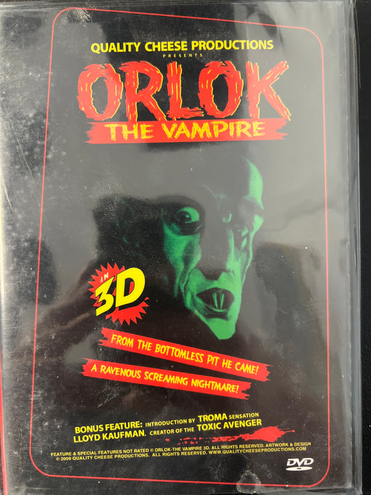 Orlok-The Vampire 3D DVD