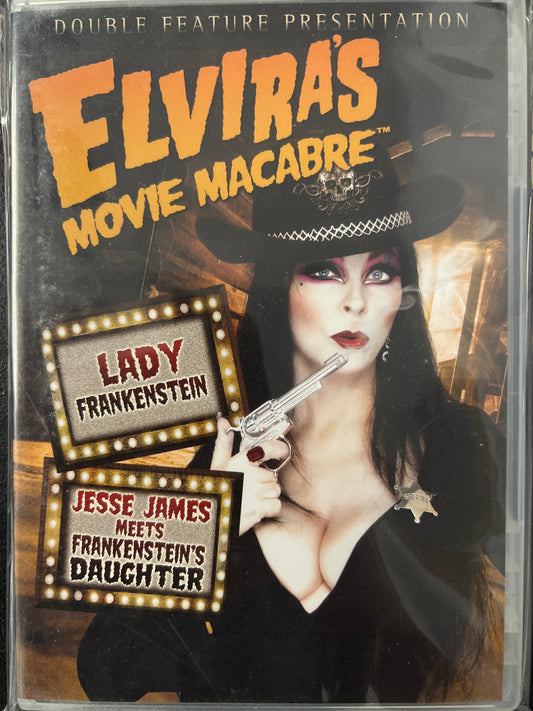 Elvira's Movie Macabre Lady Frankenstein/Jesse James Meets Frankenstein's Daughter DVD