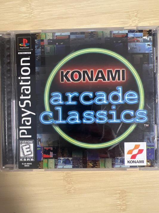 Konami Arcade Classics  PS1