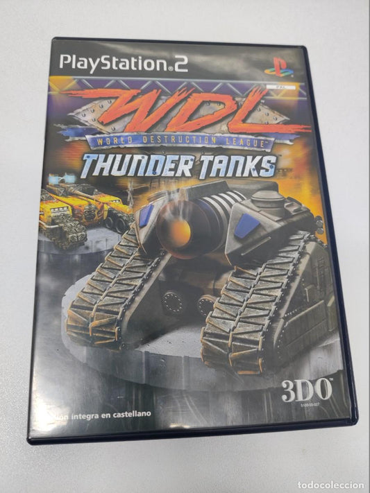 World Destruction League Thunder Tanks PS2