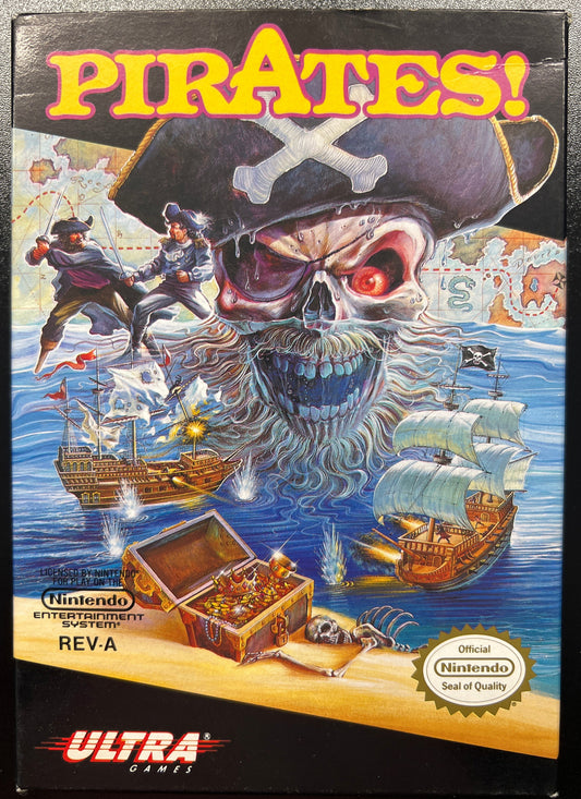 Pirates! NES in Box