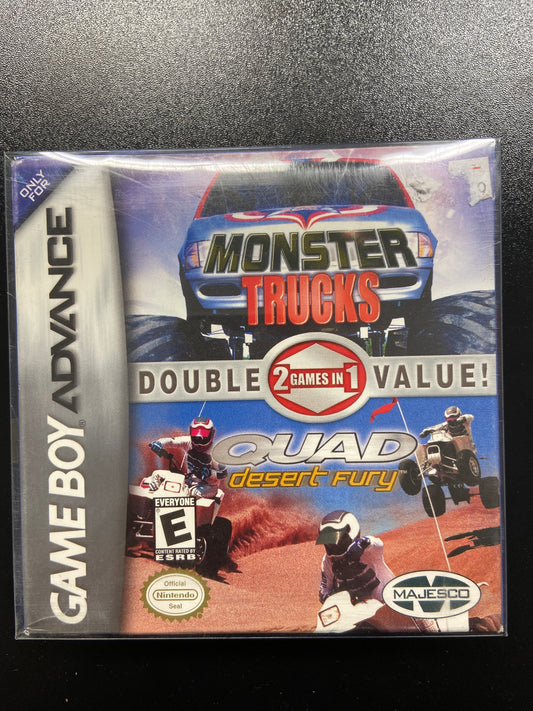 Monster Trucks/Quad Desert Fury In Box GBA