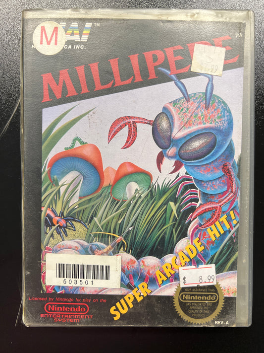 Millipede NES in Rental Box