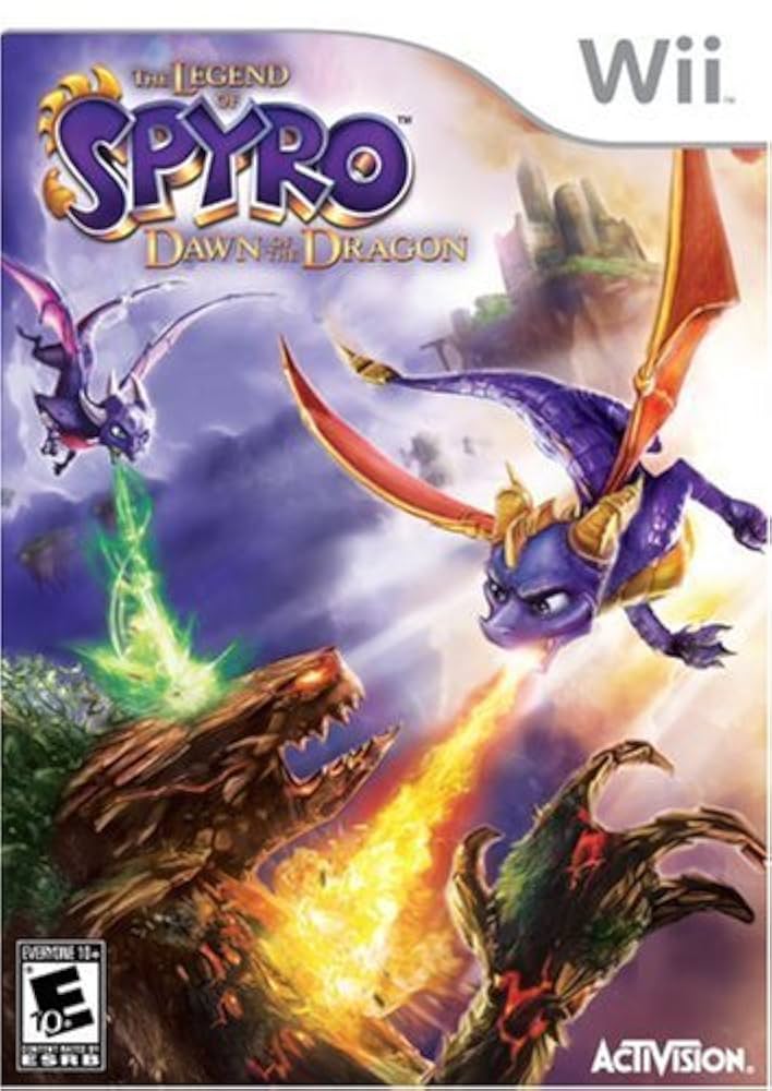 The Legend Of Spyro Dawn Of The Dragon Wii