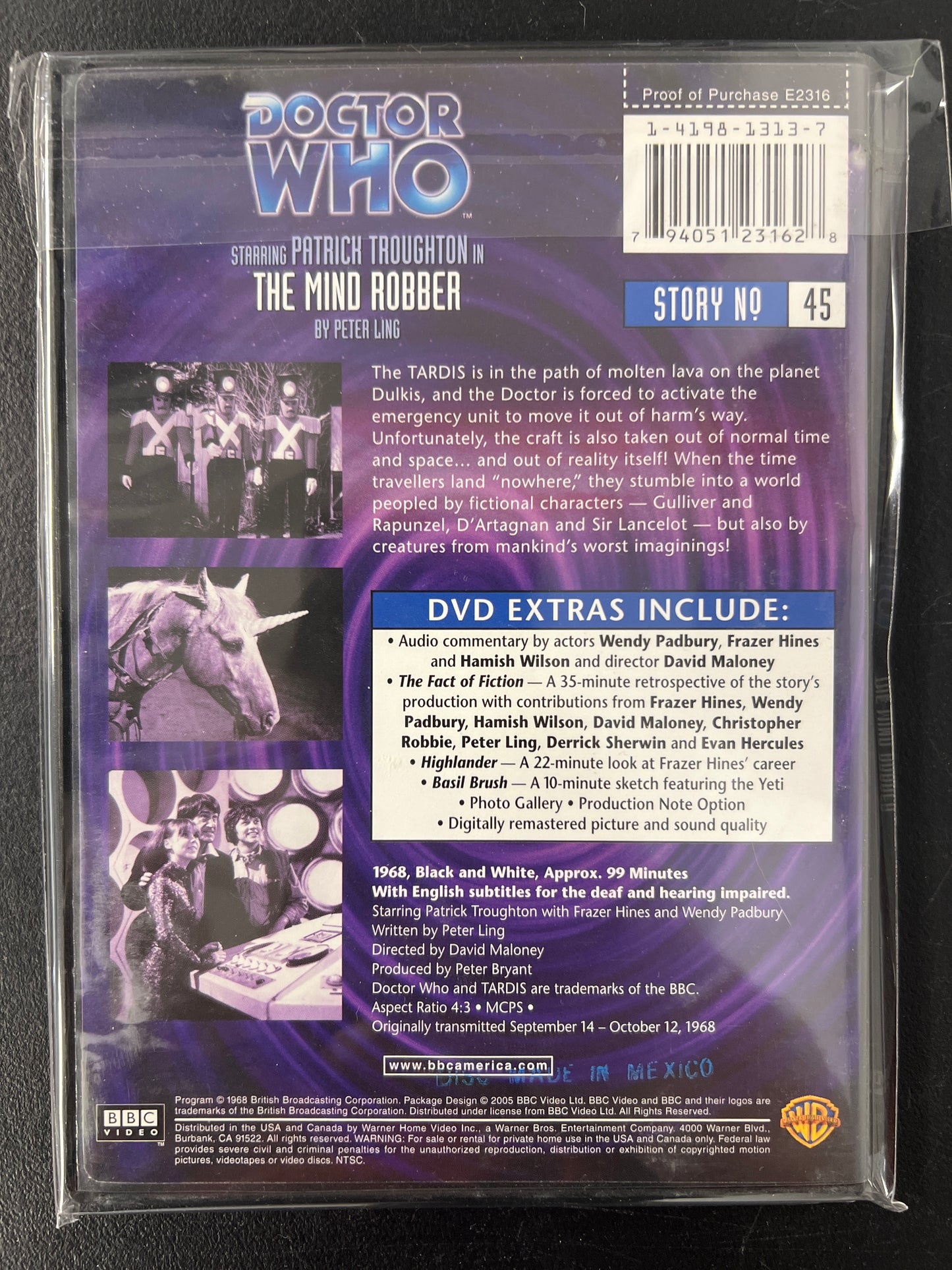 Doctor Who The Mind Robber DVD
