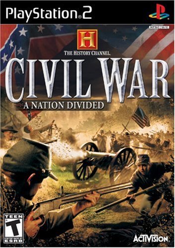 History Channel Civil War A Nation Divided PS2