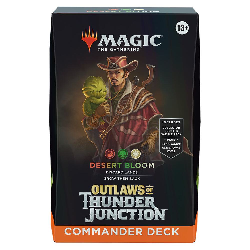 Desert Bloom MTG Thunder Junction Commander Deck