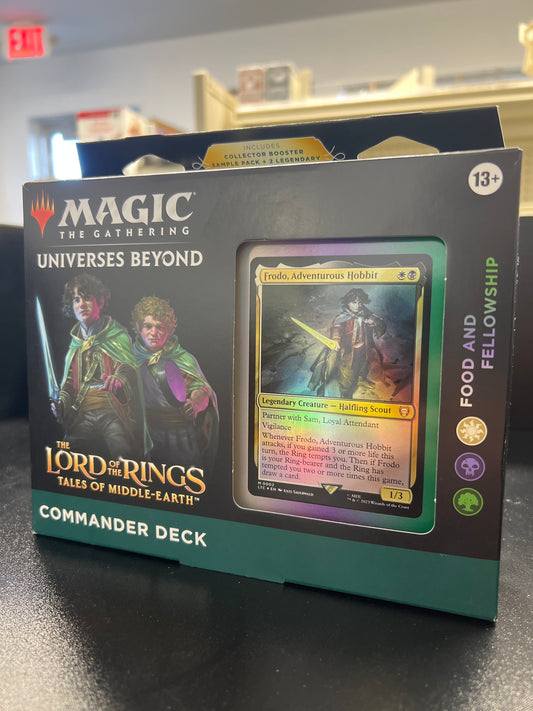 Food and Fellowship LOTR Commander Deck