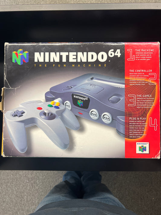 Nintendo 64 N64 Console in Box