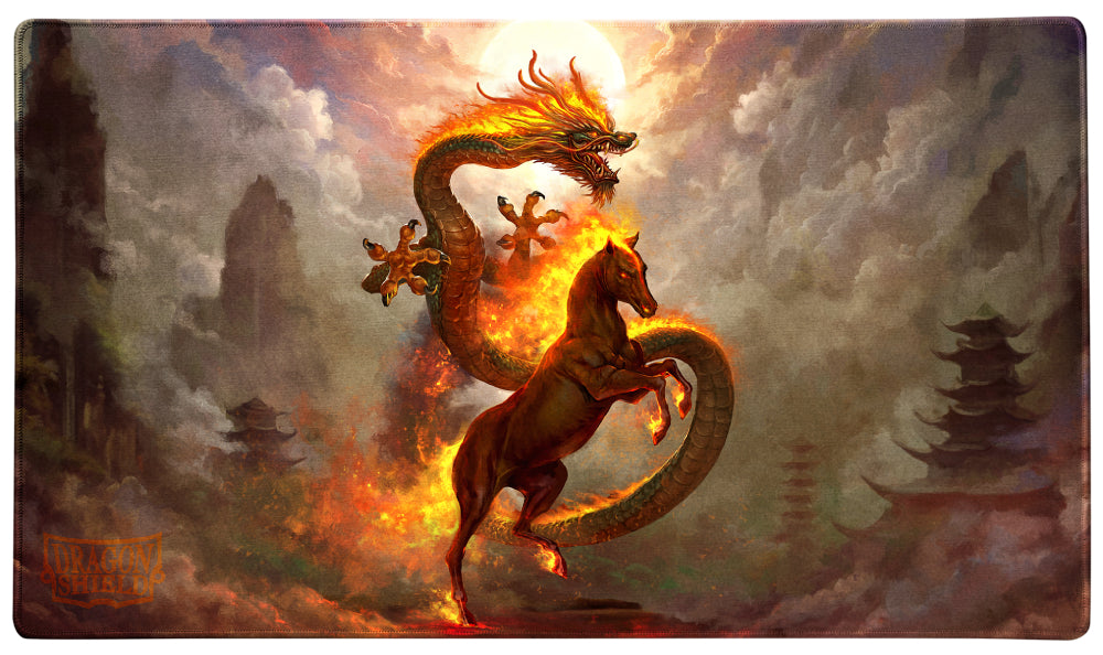 Dragon Shield: Chinese New Year 2026 Year of the Fire Horse - Playmat