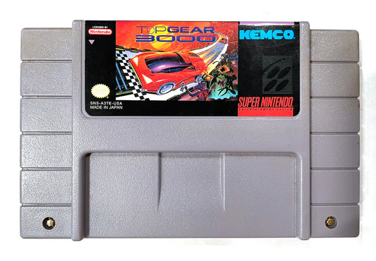 Top Gear 3000 SNES
