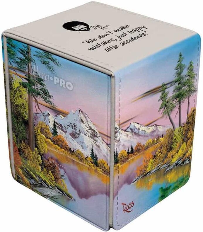 Bob Ross Mighty Mountain Lake Alcove Flip Deck Box