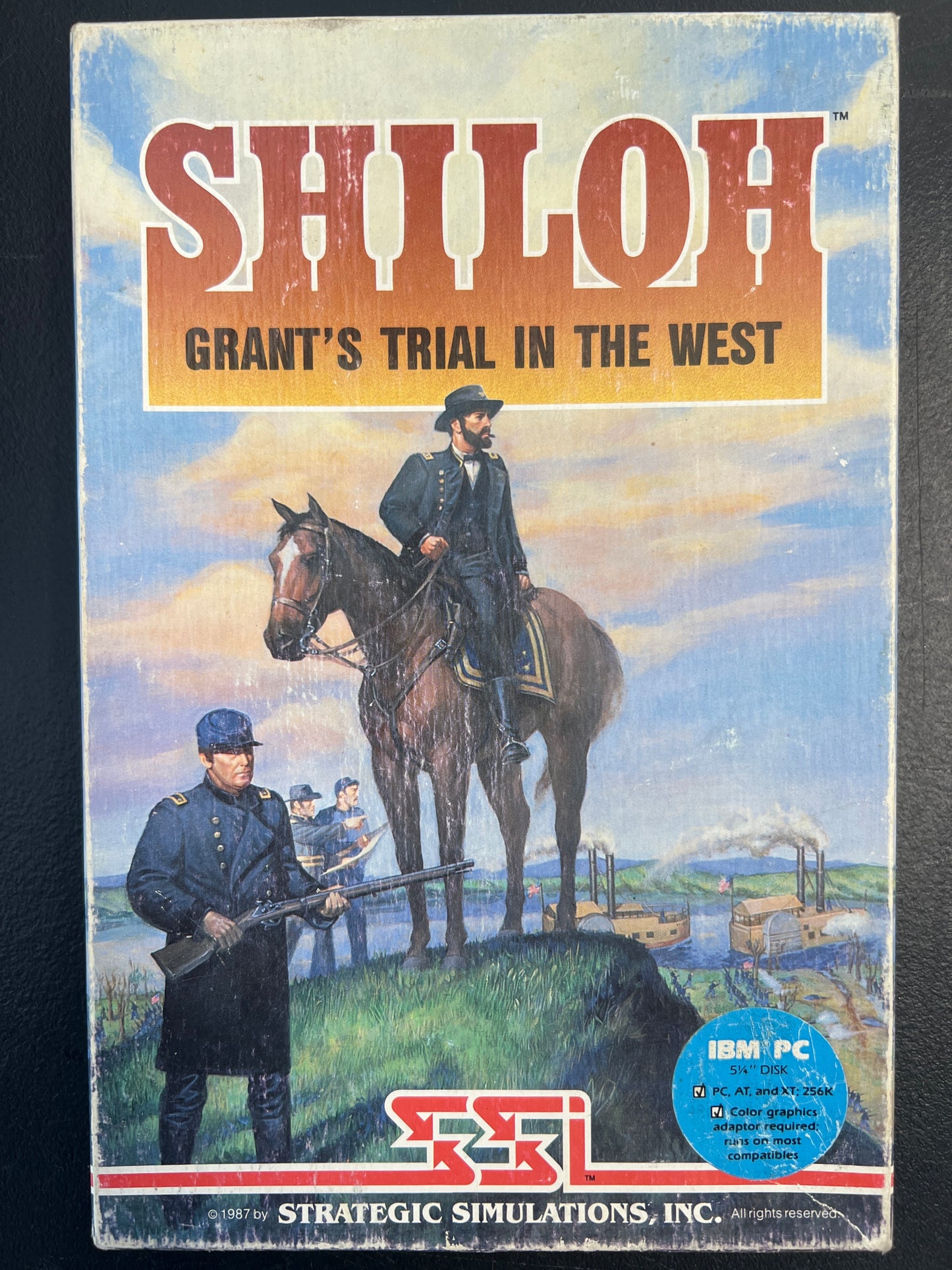 Shiloh Grant’s Trial in the West IBM PC Game
