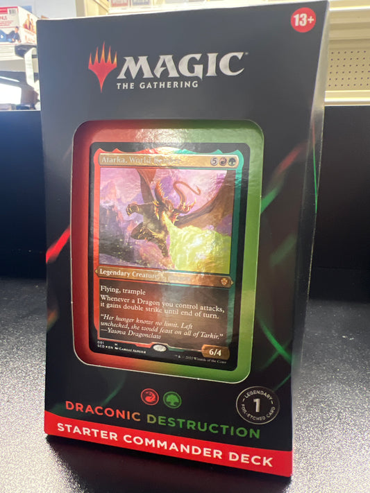 Draconic Destruction MTG Commander Deck