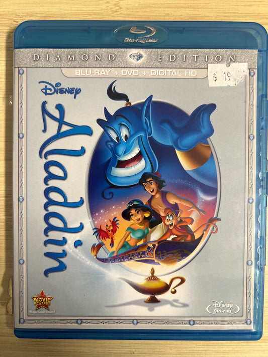 Disney Aladdin Diamond Edition Blu Ray