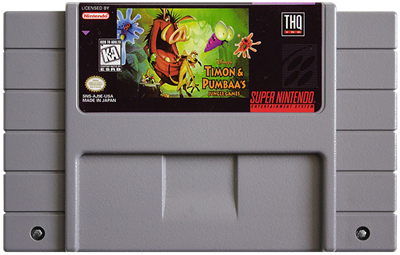 Timon and Pumbas Jungle Games SNES