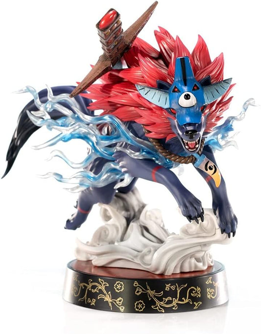 Okami Oki Wolf Form PVC Statue