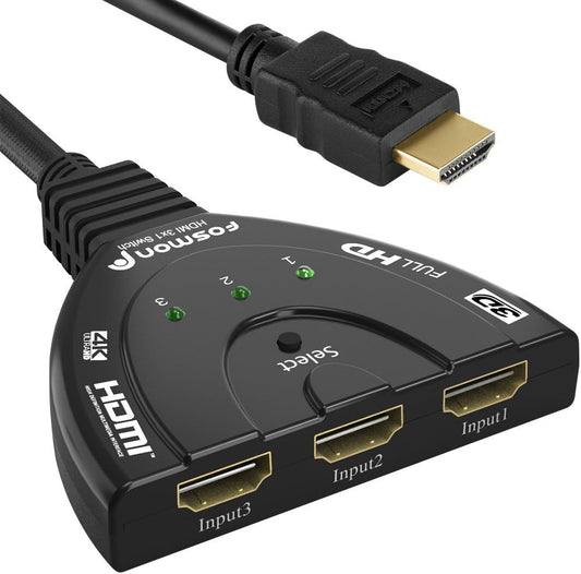 3 Way HDMI Splitter