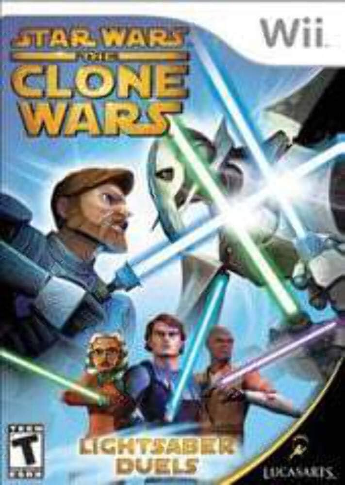 Star Wars The Clone Wars Lightsaber Duels Wii