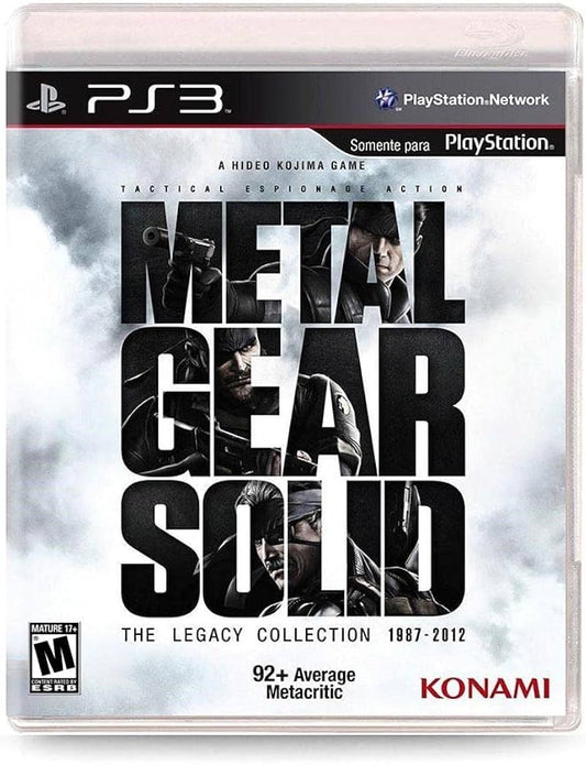 Metal Gear Solid Legacy Collection PS3