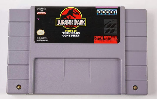 Jurassic Park Part 2 SNES