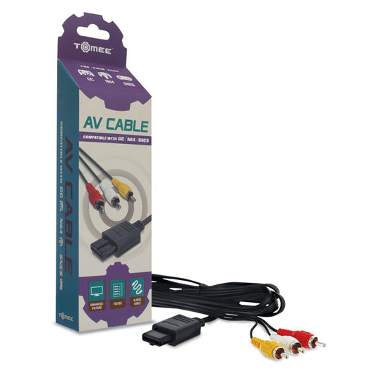 Tomee GameCube/ Nintendo 64/ SNES A/V Cable