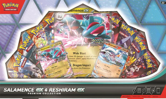 Salamence and Reshiram ex Premium Collection