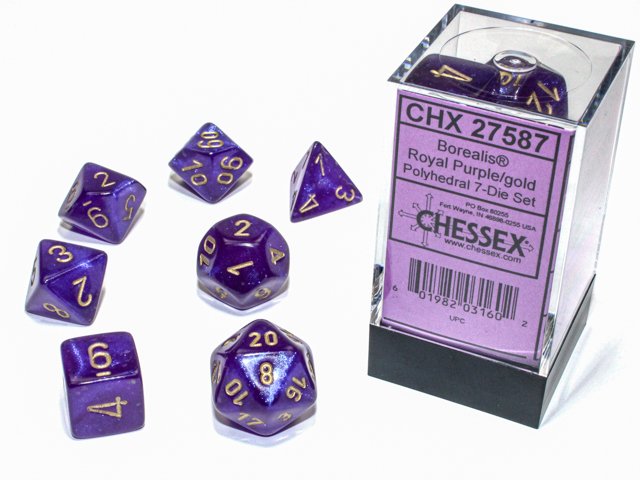 Chessex Standard 7-Dice Set