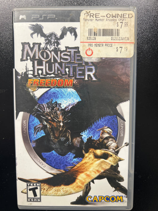 Monster Hunter Freedom PSP