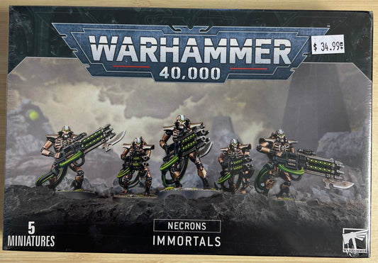 Necrons Immortals Warhammer 40k