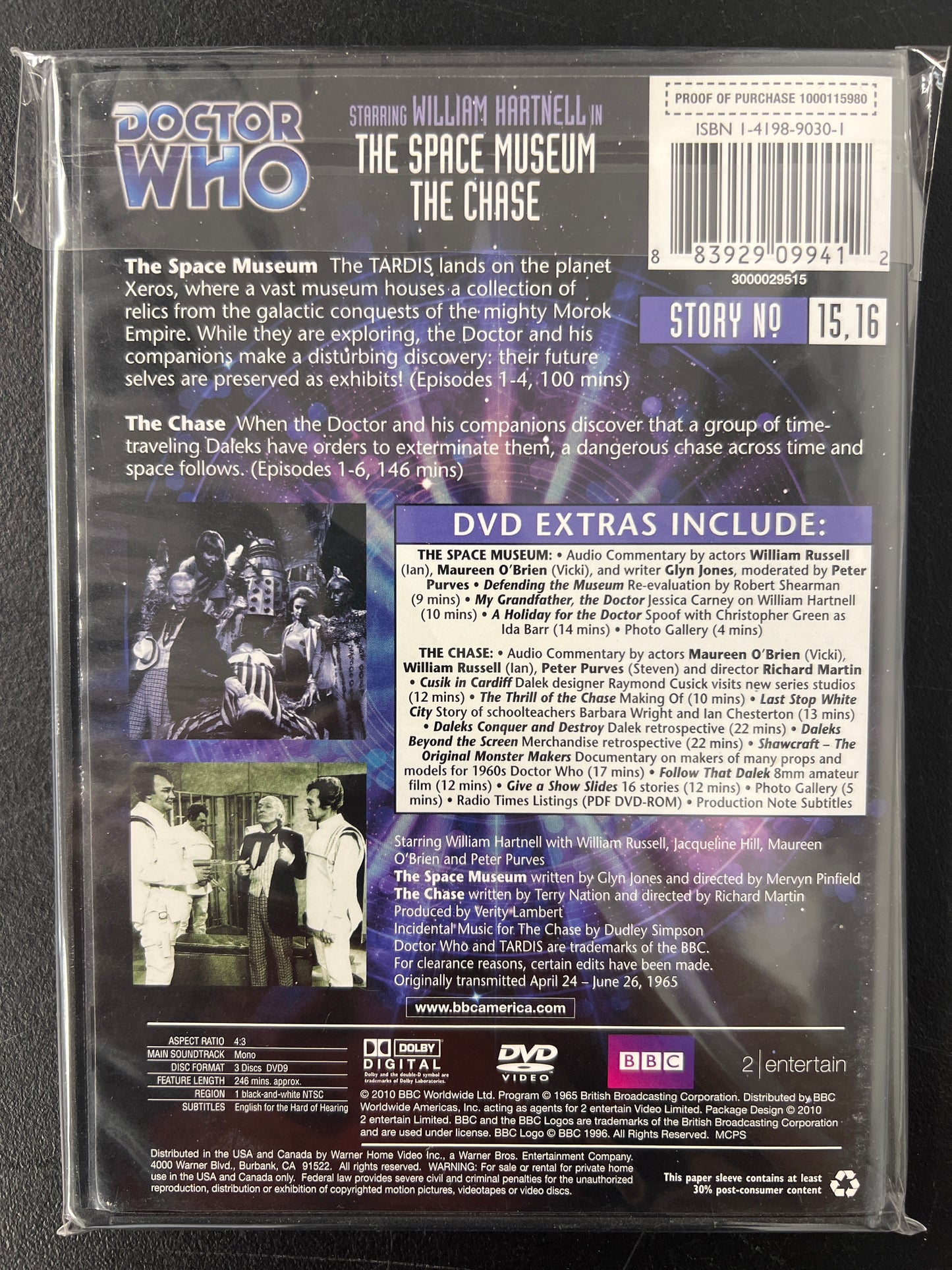 Doctor Who The Space Museum/The Chase DVD