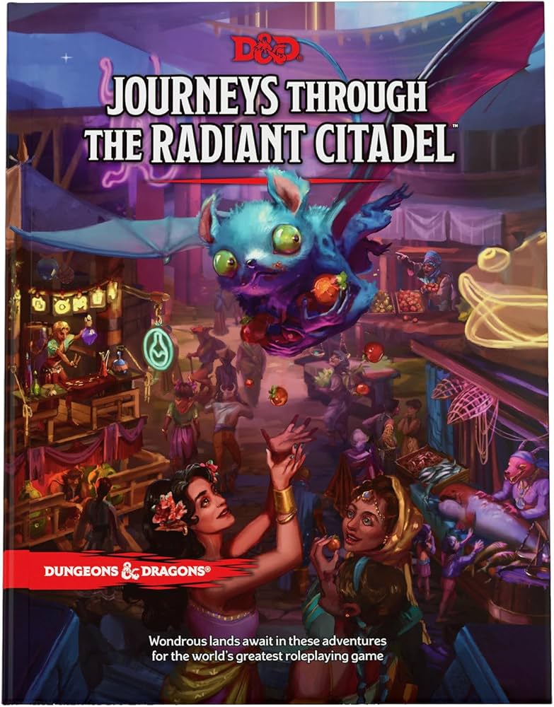 Journeys Through the Radiant Citadel D&D Book