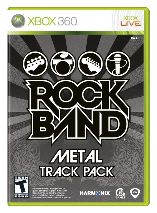 Rockband Metal Track Pack 360
