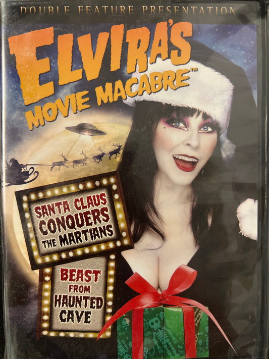 Elvira's Movie Macabre Santa Claus Conquers the Martians/Beast From Haunted Cave DVD