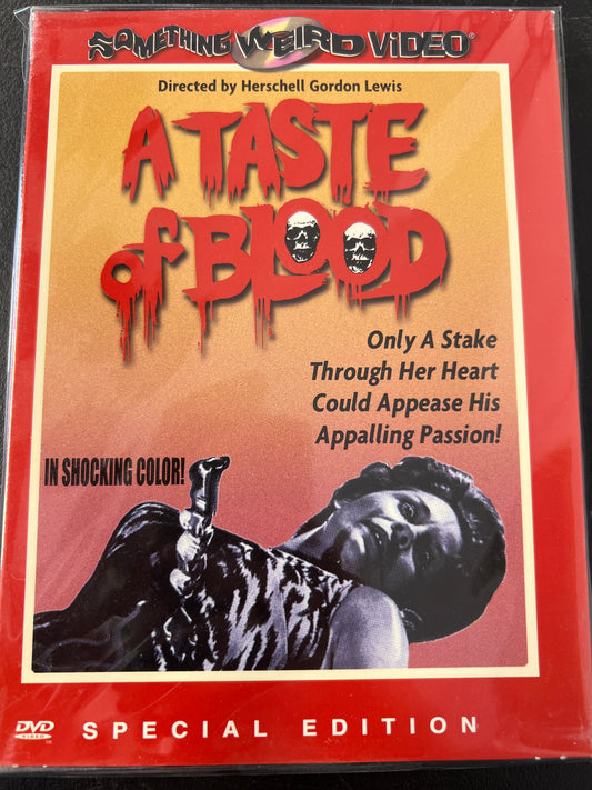 A Taste of Blood DVD
