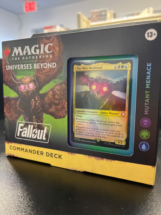 Mutant Menace Fallout Commander Deck