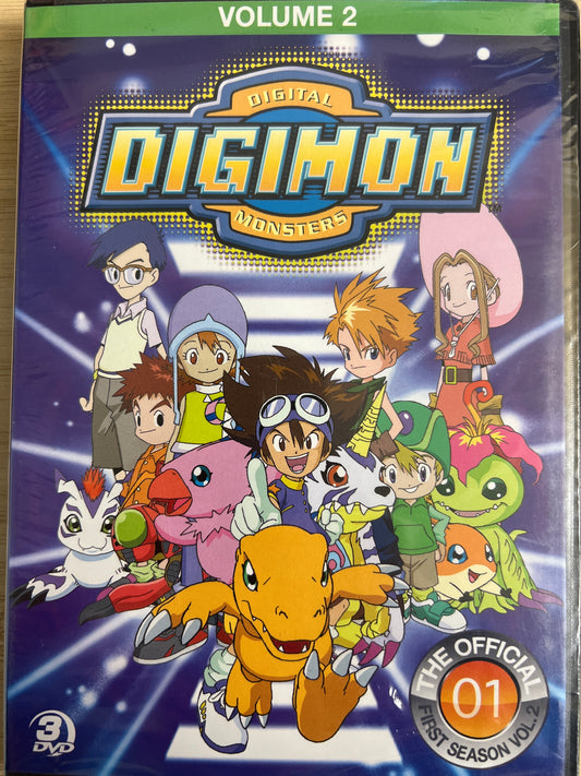 Digimon Digital Monsters Season 1 Volume 2 (New)