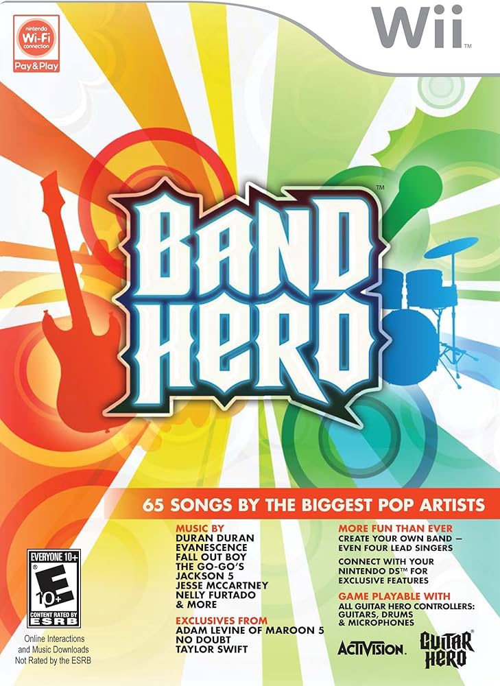 Band Hero Wii