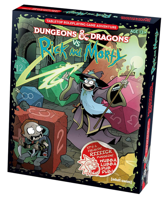 Dungeons & Dragons Vs Rick and Morty