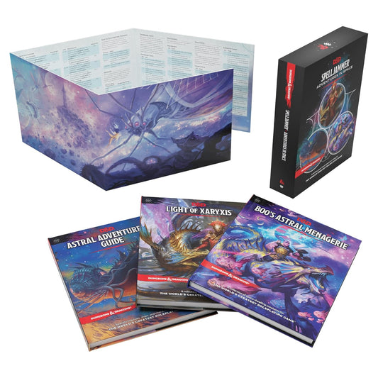Spelljammer Adventures in Space D&D Book Set