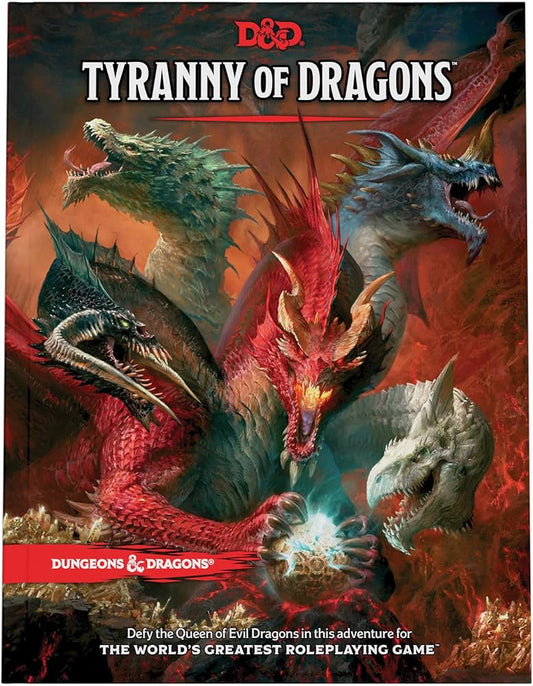Tyranny of Dragons D&D Book