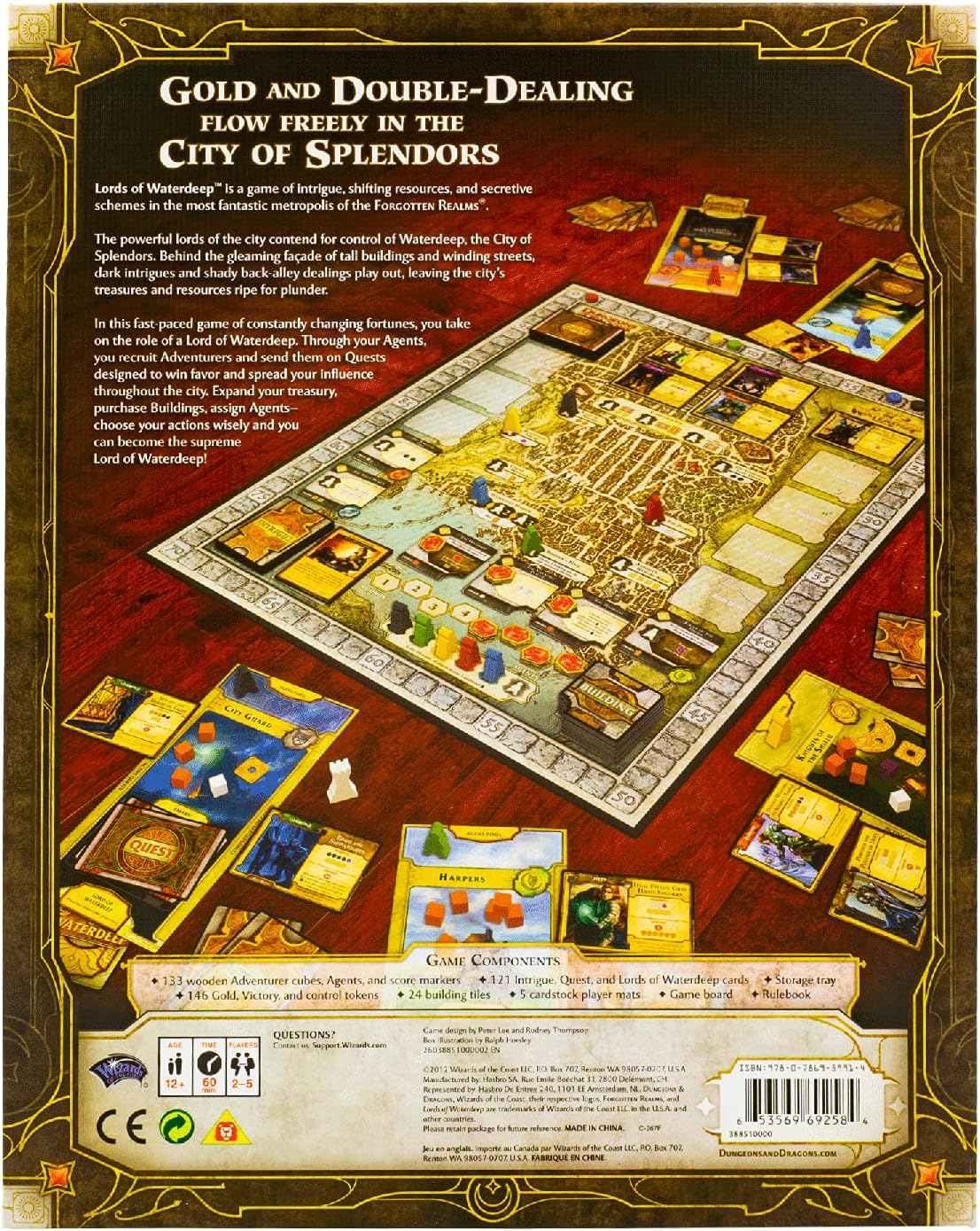 Lords of Waterdeep Board Game