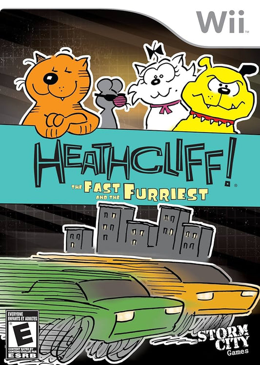 Heathcliff Fast And Furriest Wii
