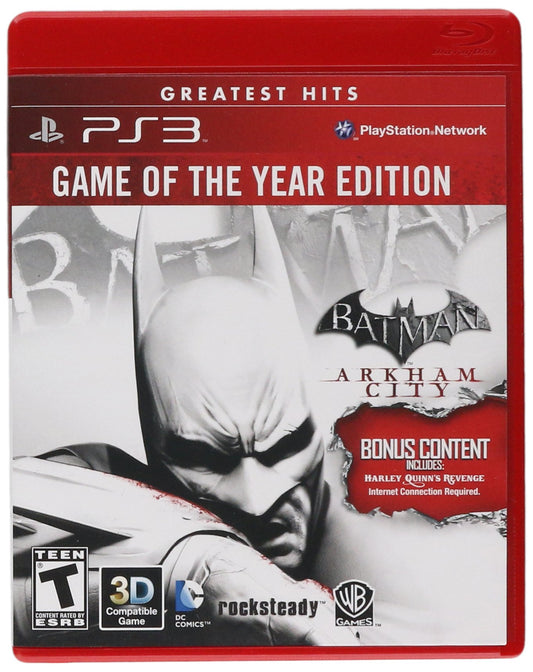 Batman Arkham City GOTY PS3