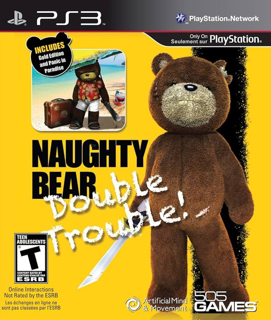 Naughty Bear Double Trouble PS3
