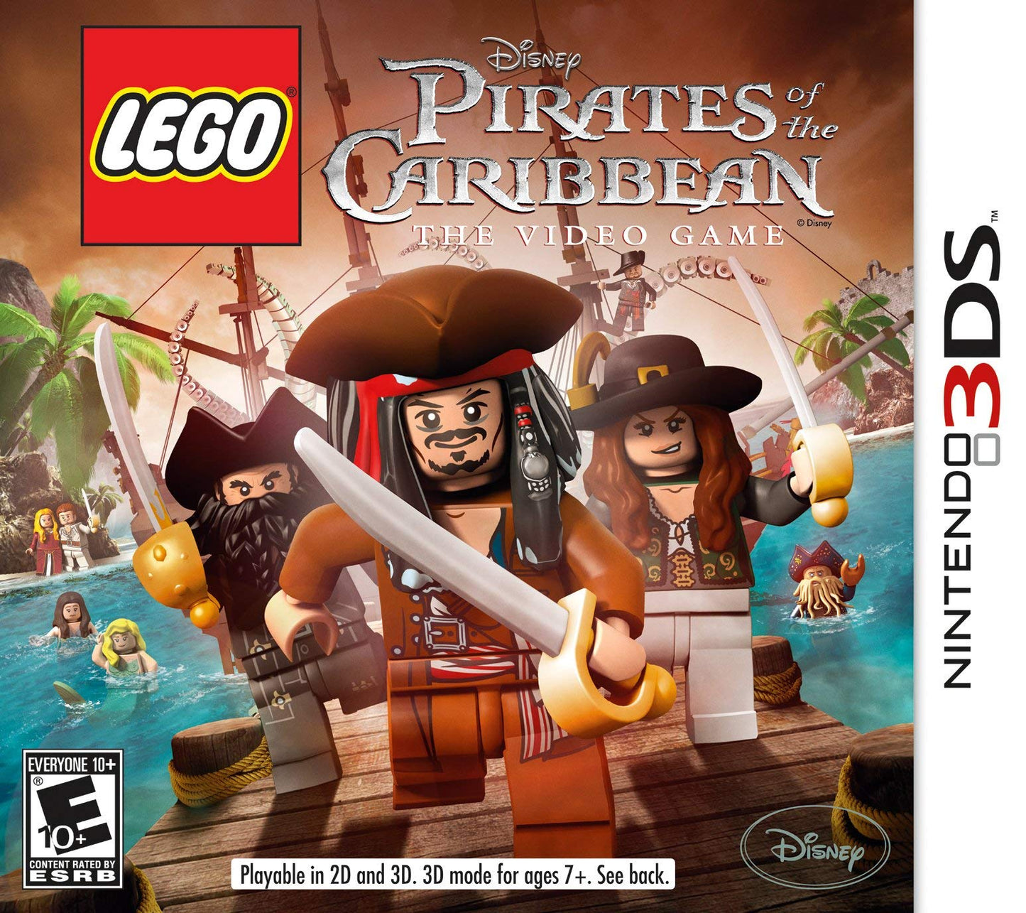 Lego Pirates of the Caribbean The Video Game Nintendo 3DS