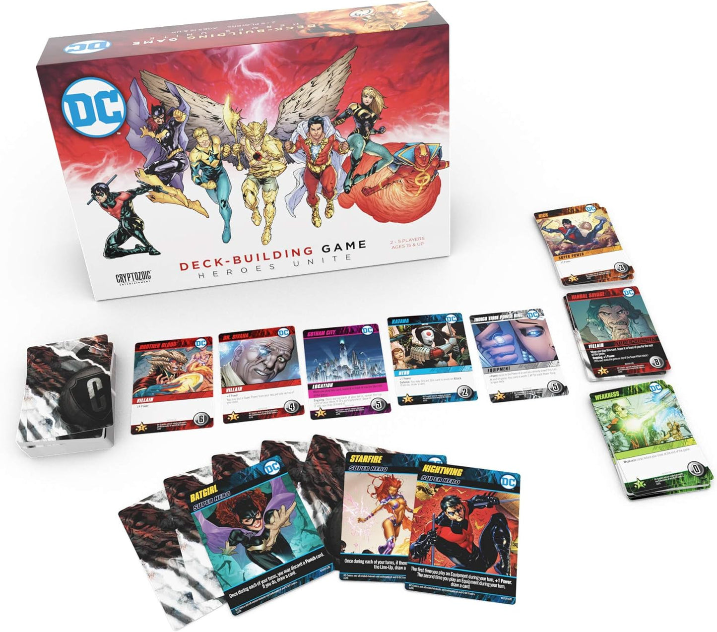 DC Deck-Building Game Heroes Unite