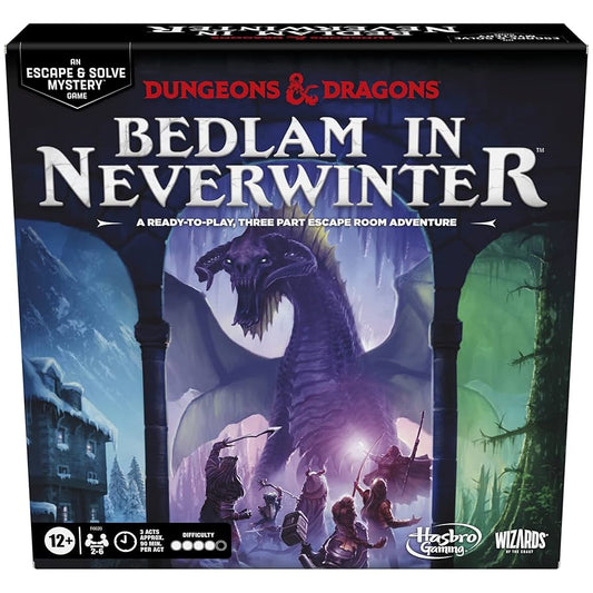 Dungeons and Dragons D&D Bedlam in Neverwinter Escape & Solve Mystery Game